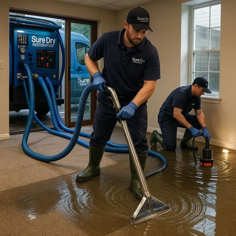Water Extraction and Removal process in Lake Stickney, WA